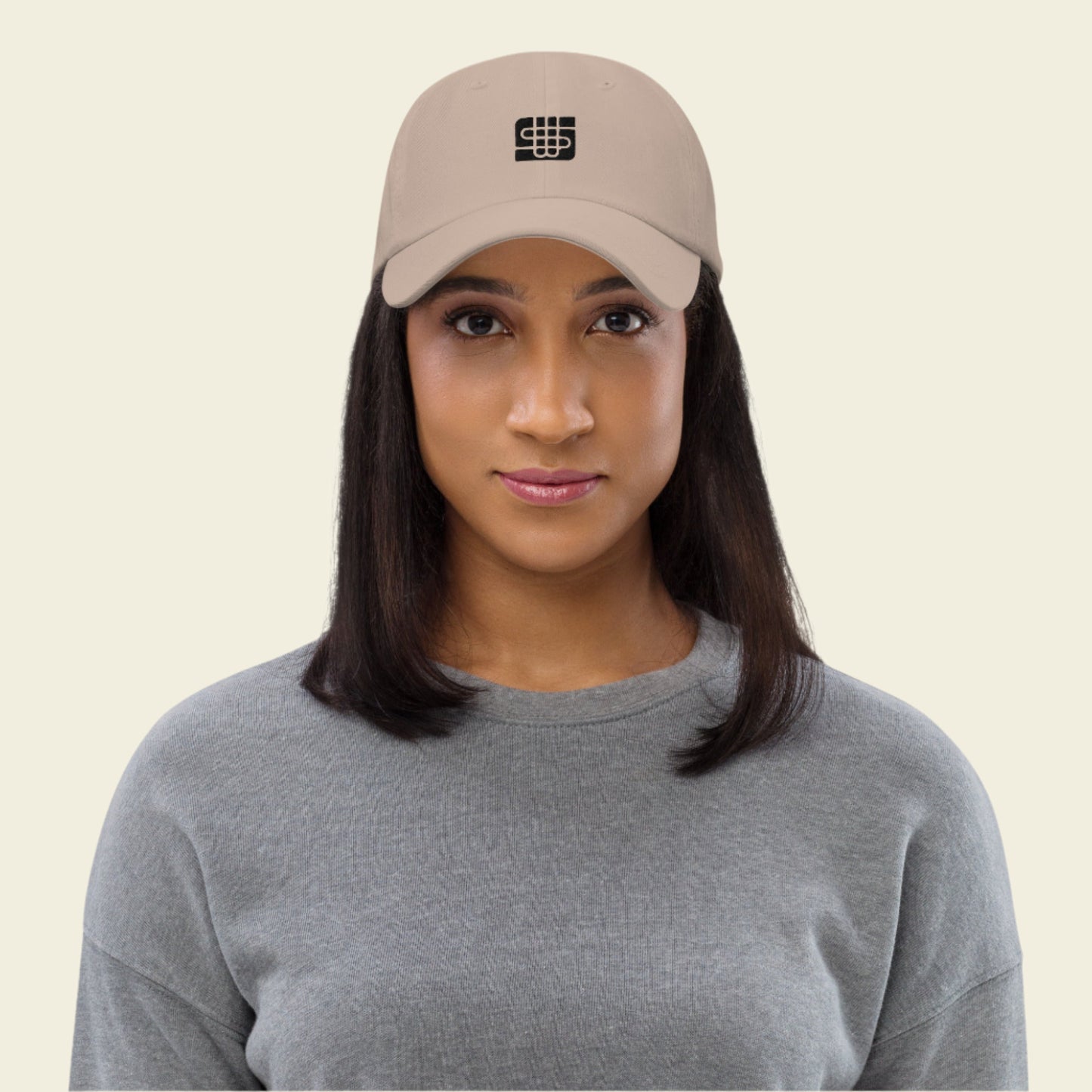 Sculpture Walk Hat Black Font