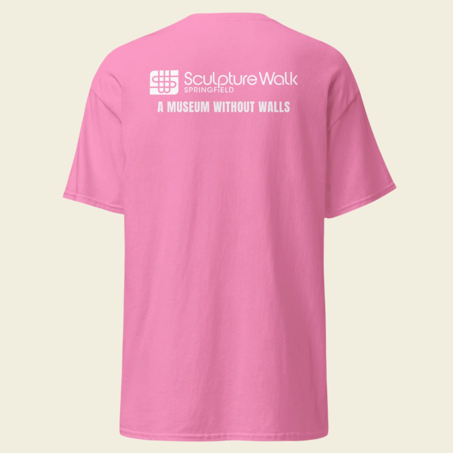 Sculpture Walk T-Shirt White Font