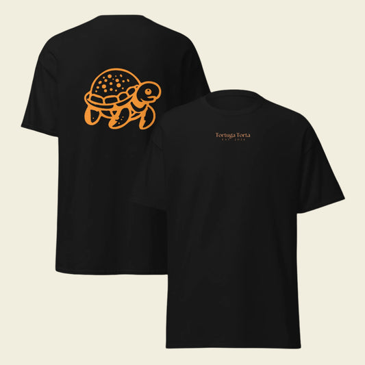 Tortuga Tortas Orange Logo T Shirt