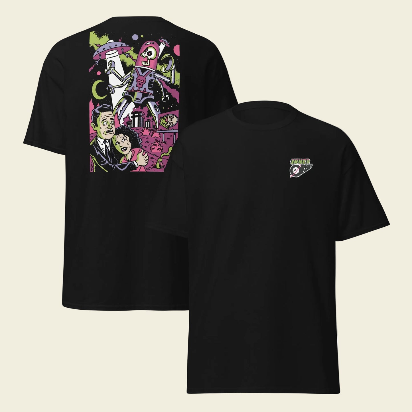 Inner Orbit T-Shirt: Mostyn Design