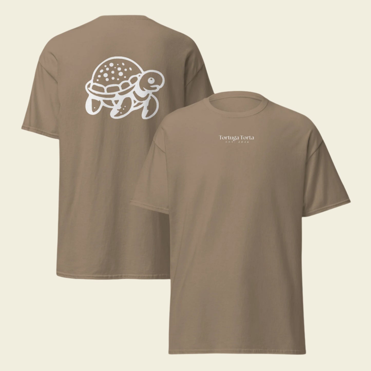 Tortuga Tortas White Logo T Shirt