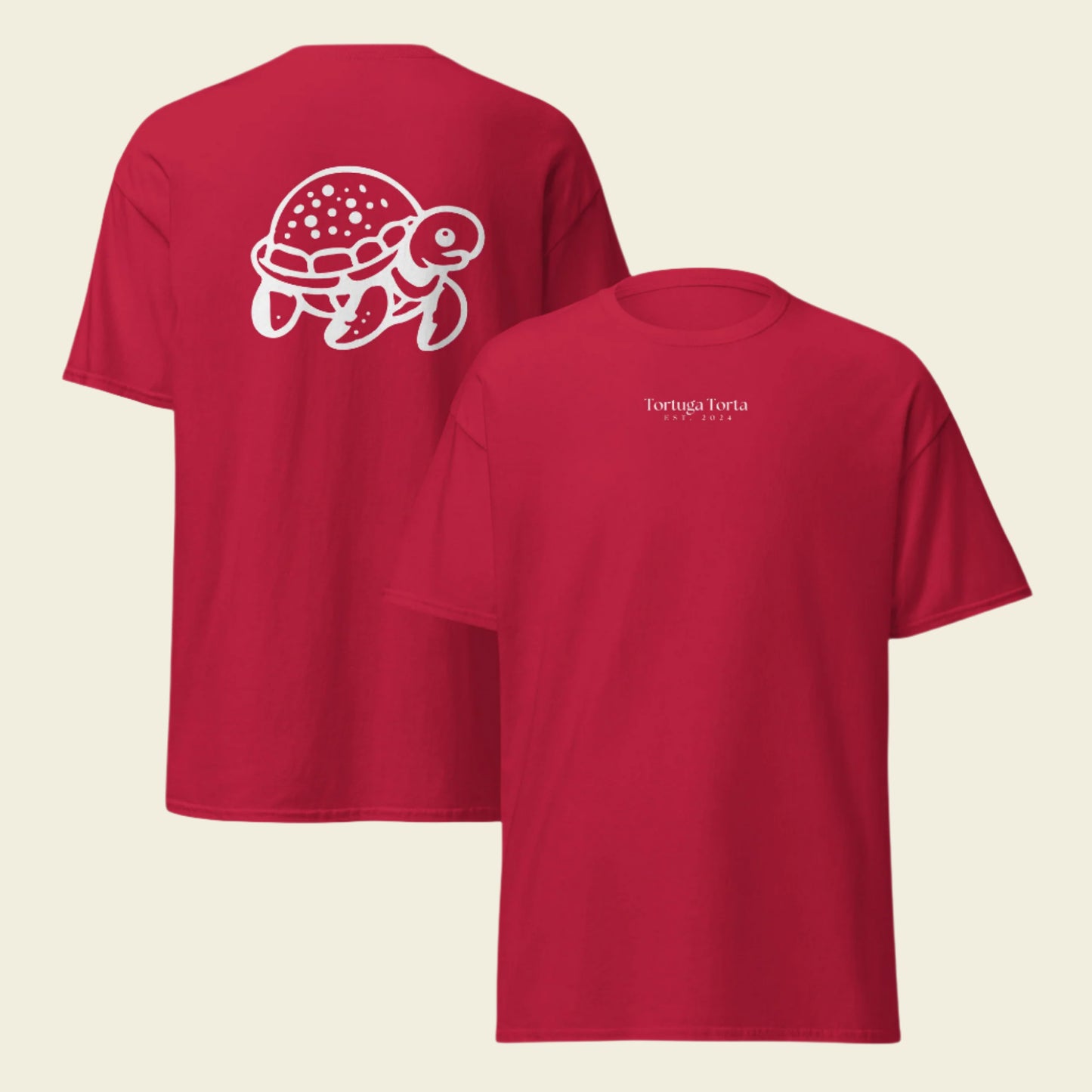 Tortuga Tortas White Logo T Shirt