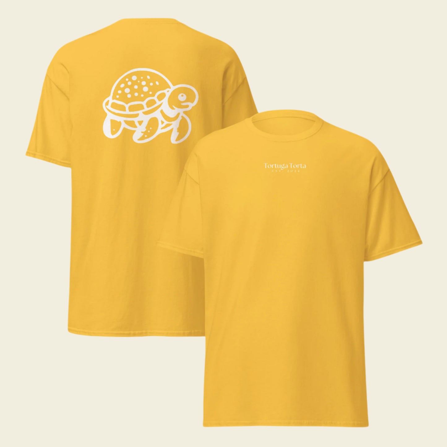 Tortuga Tortas White Logo T Shirt