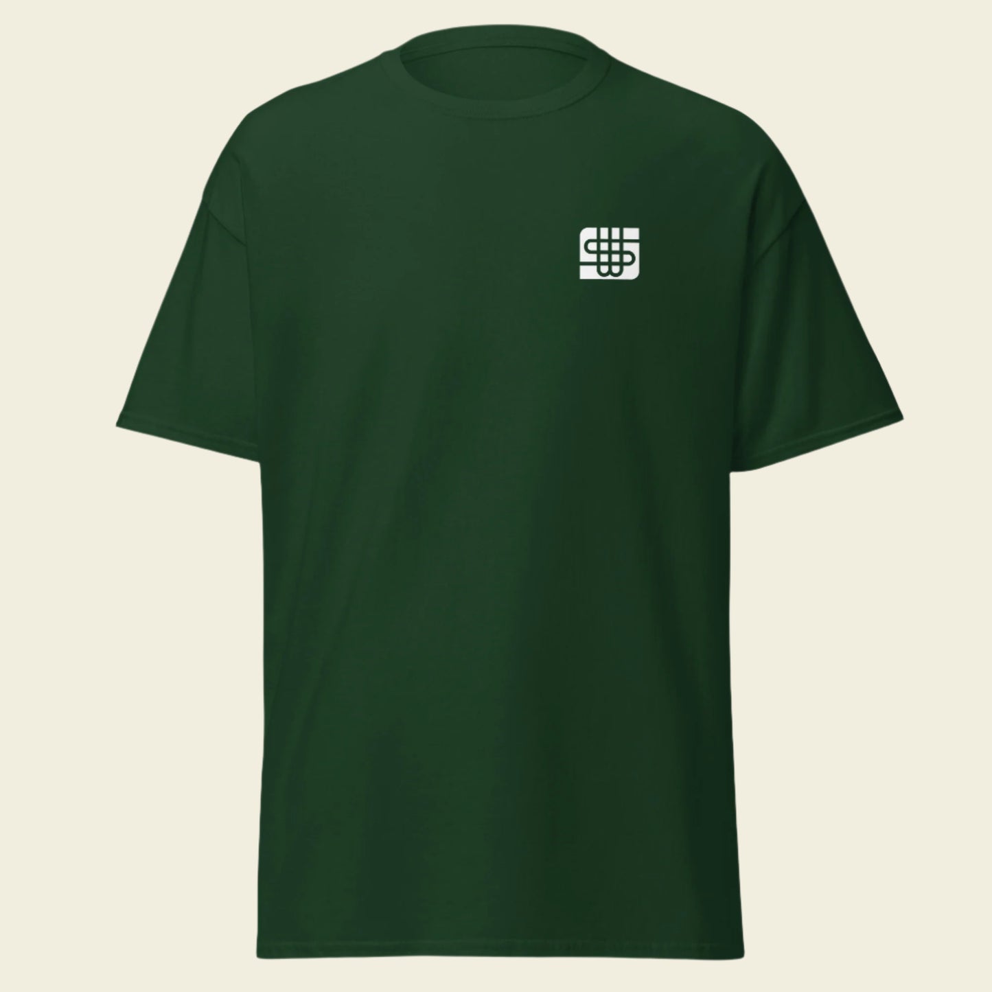 Sculpture Walk T-Shirt White Font