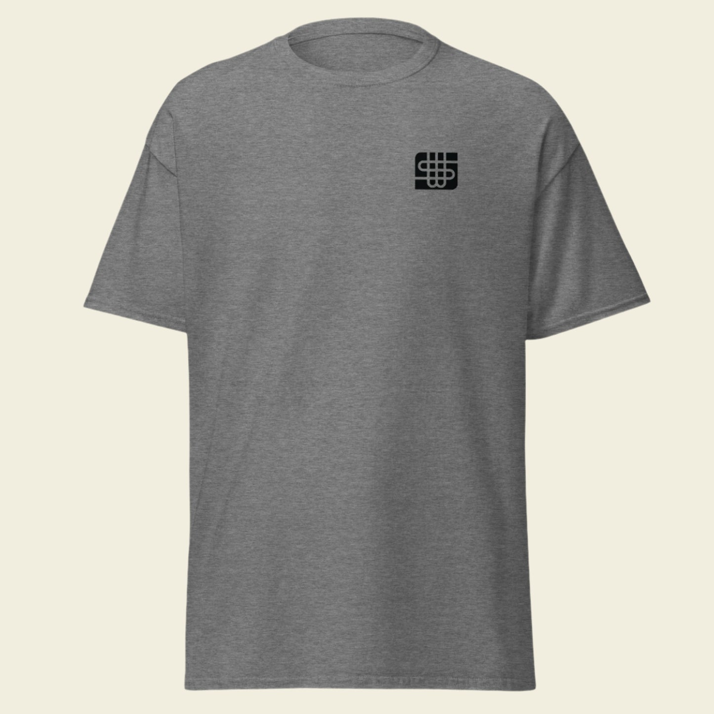 Sculpture Walk T-Shirt Black Font