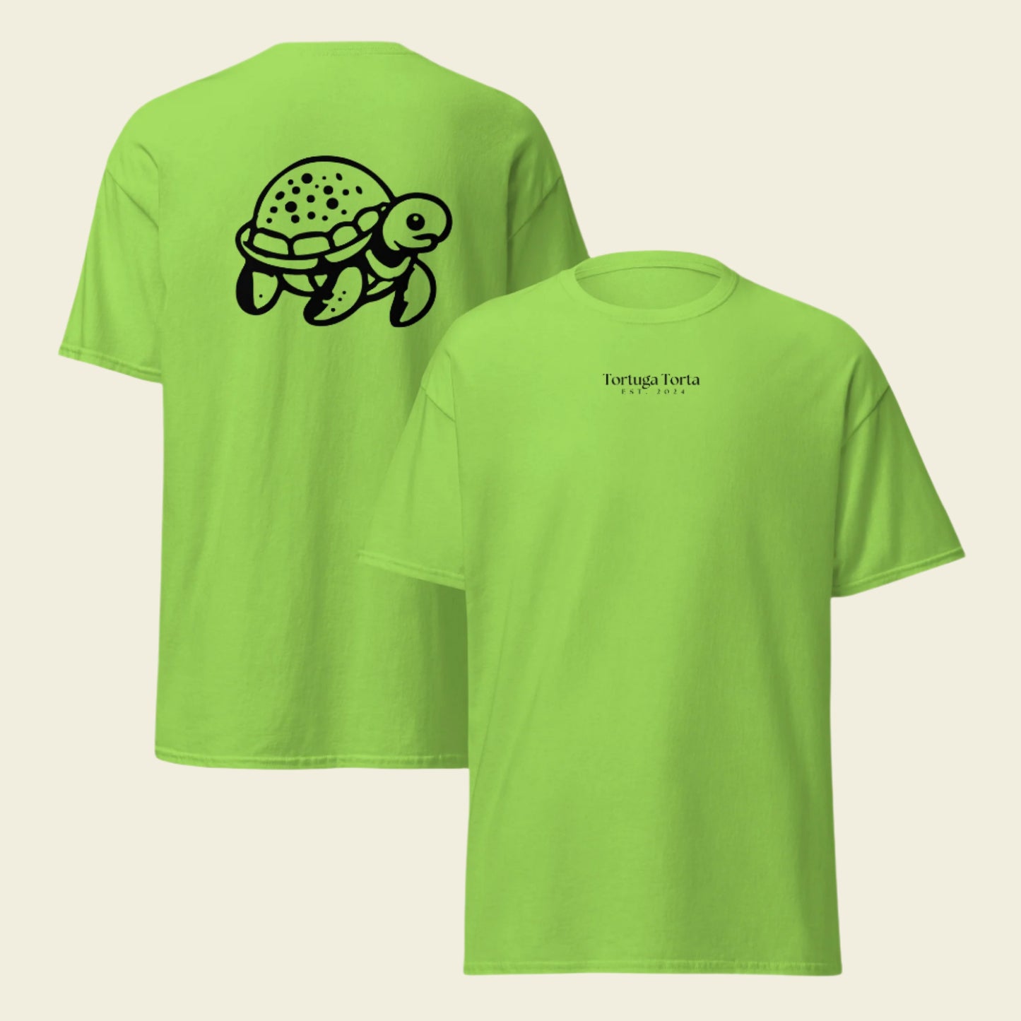 Tortuga Tortas Black Logo T Shirt