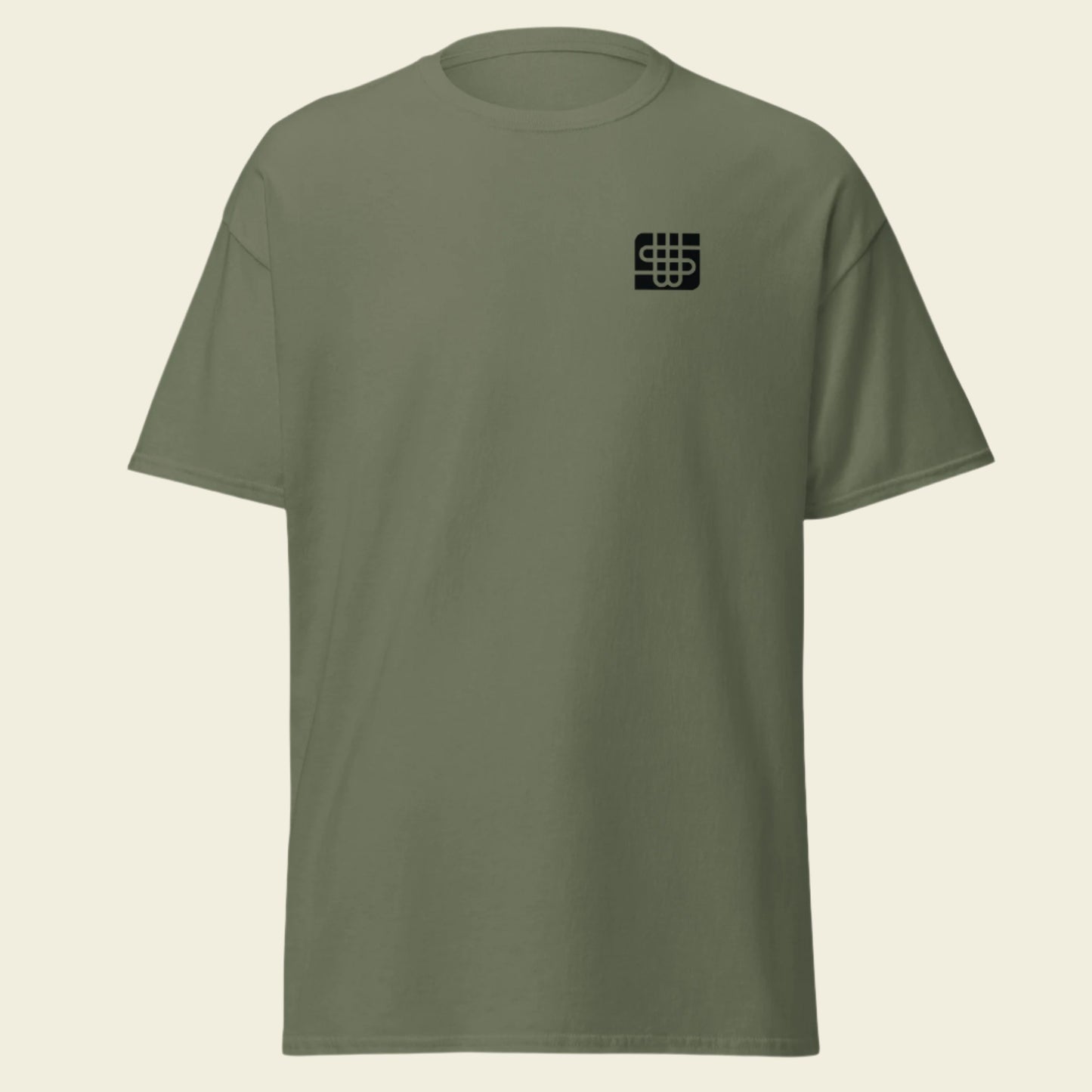 Sculpture Walk T-Shirt Black Font
