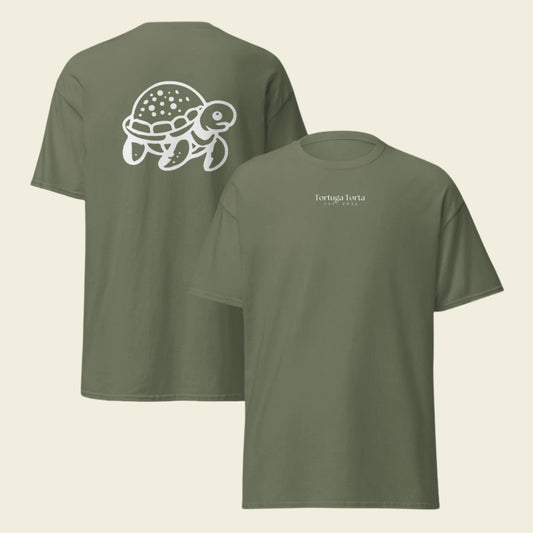 Tortuga Tortas White Logo T Shirt
