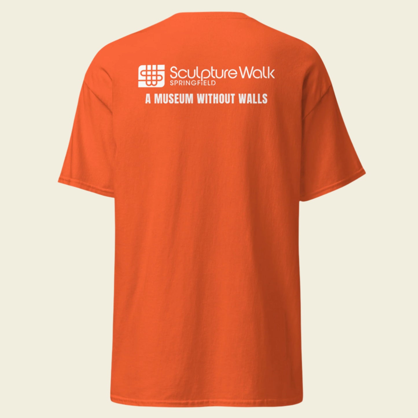 Sculpture Walk T-Shirt White Font