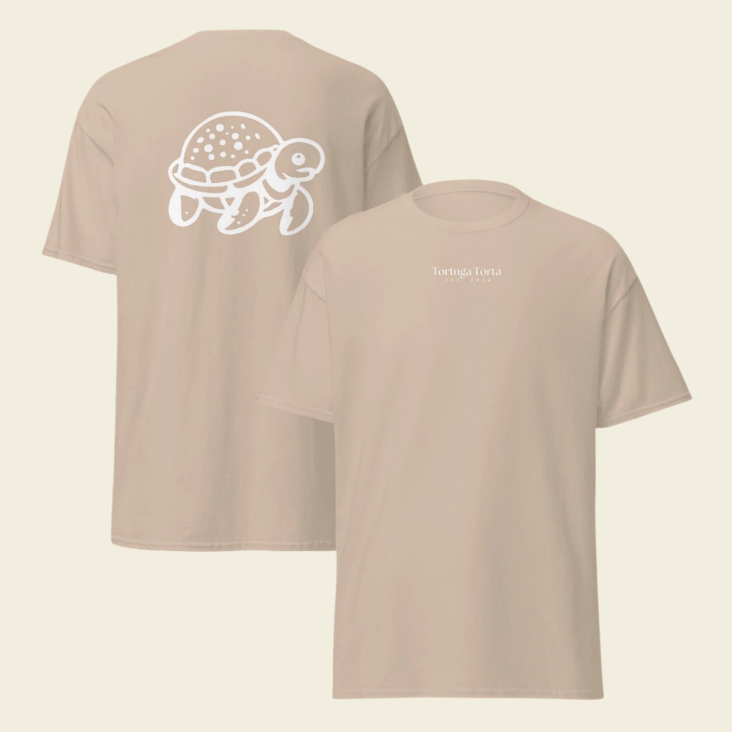 Tortuga Tortas White Logo T Shirt