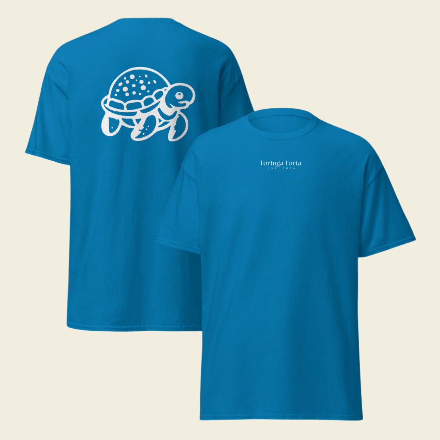 Tortuga Tortas White Logo T Shirt