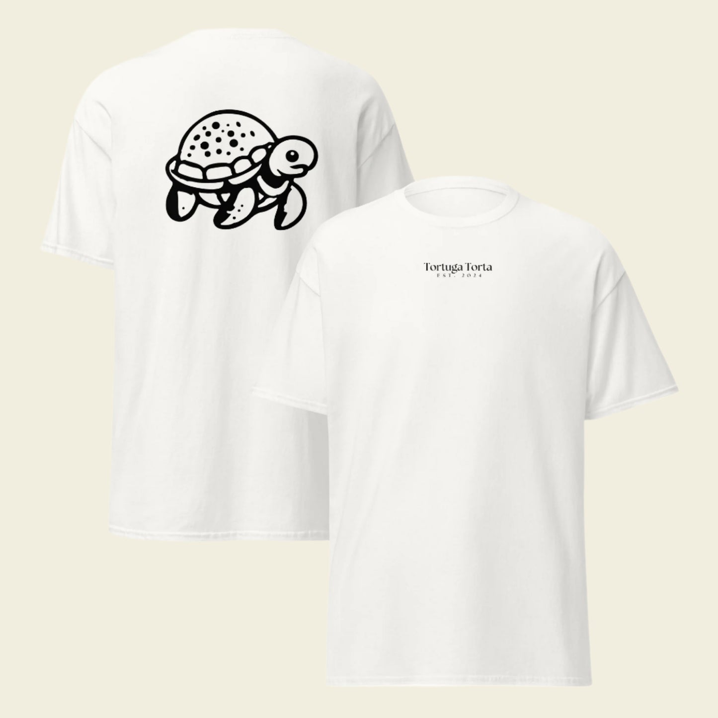 Tortuga Tortas Black Logo T Shirt
