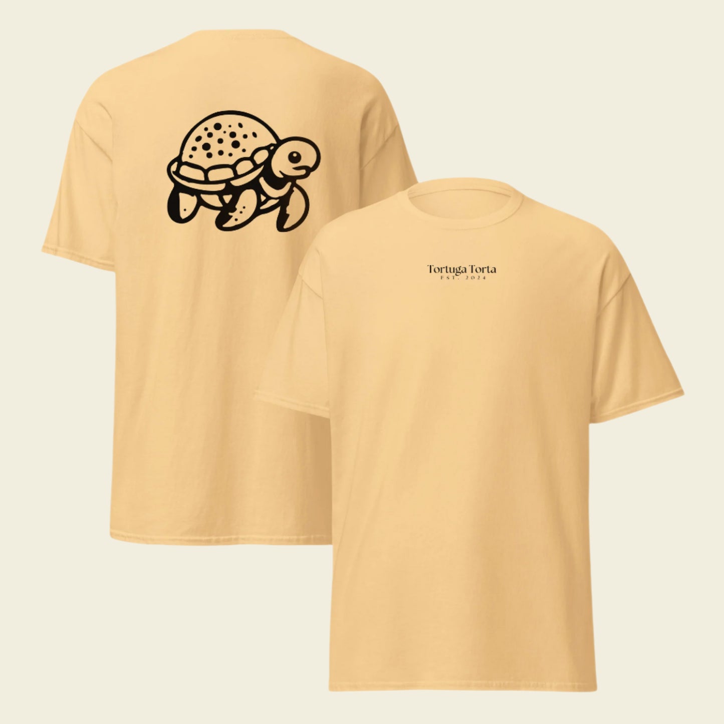 Tortuga Tortas Black Logo T Shirt
