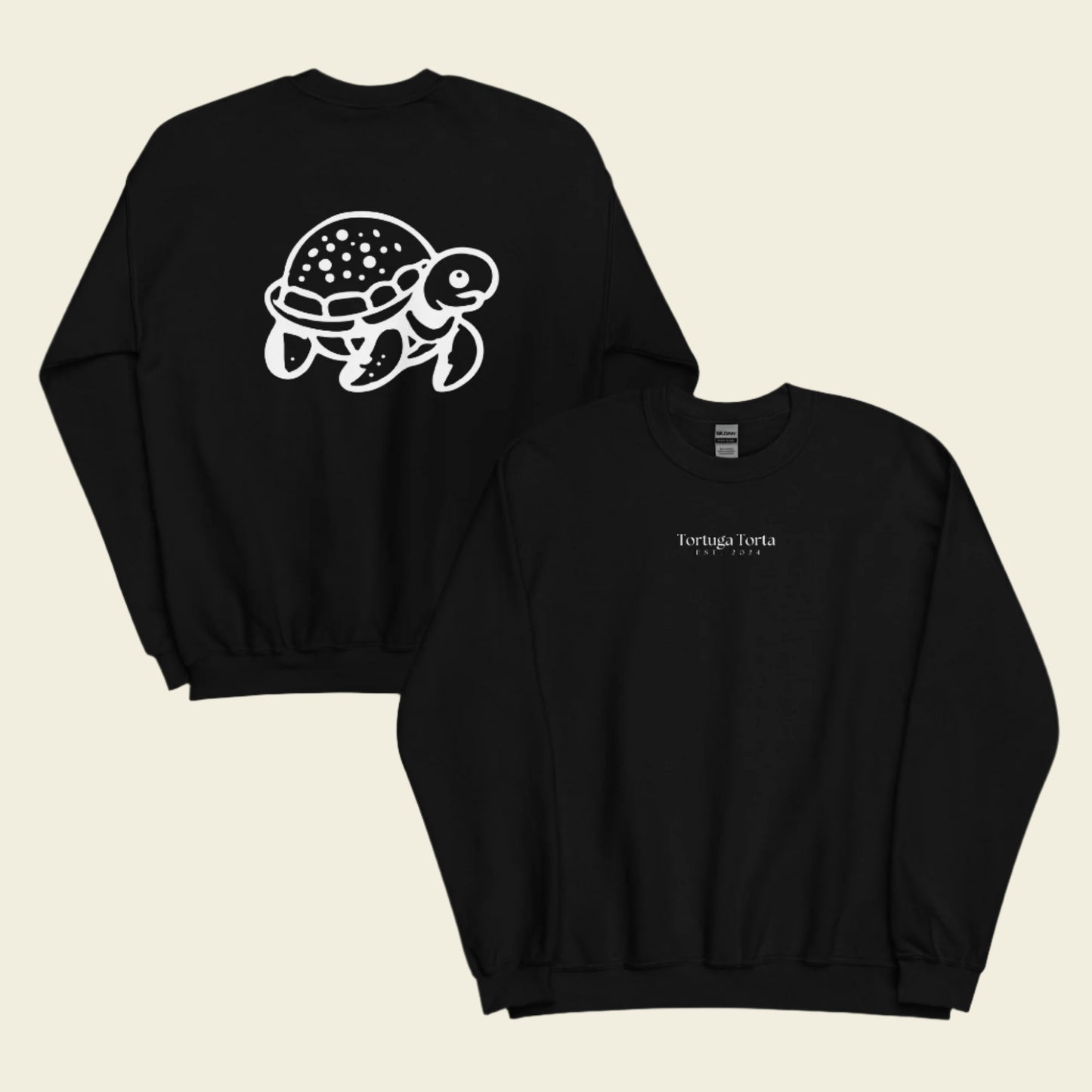 Tortuga Tortas White Logo Sweatshirt