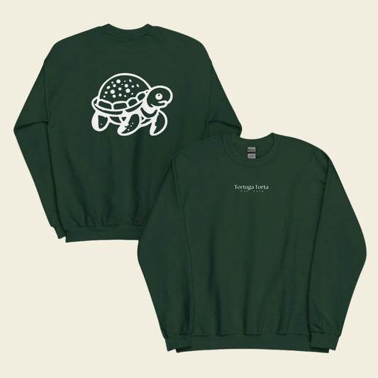 Tortuga Tortas White Logo Sweatshirt