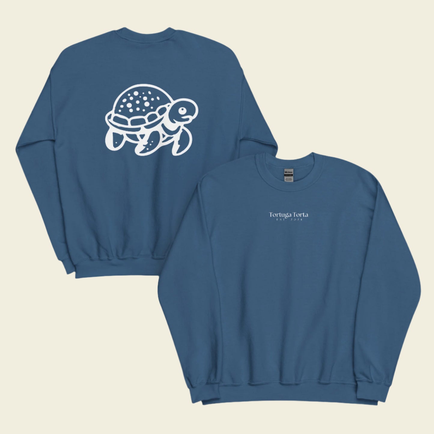 Tortuga Tortas White Logo Sweatshirt