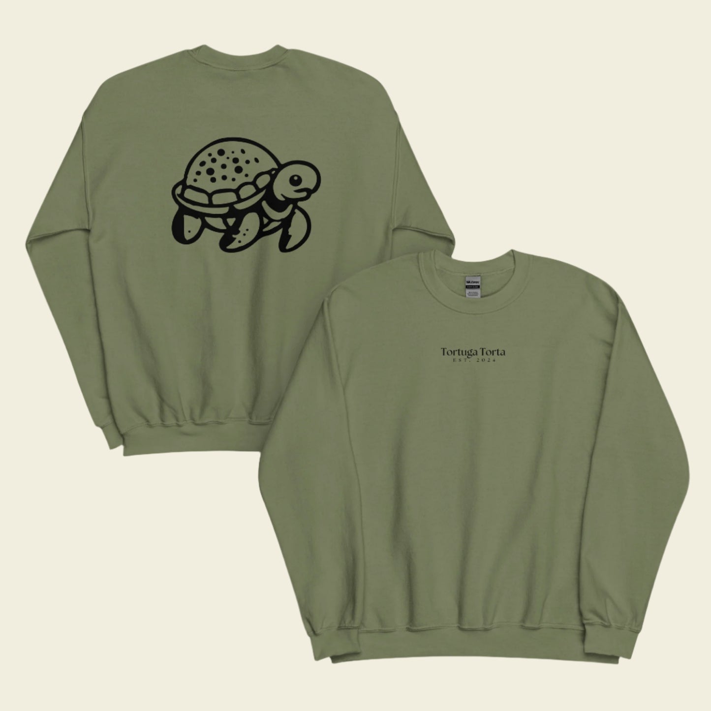 Tortuga Tortas Black Logo Sweatshirt