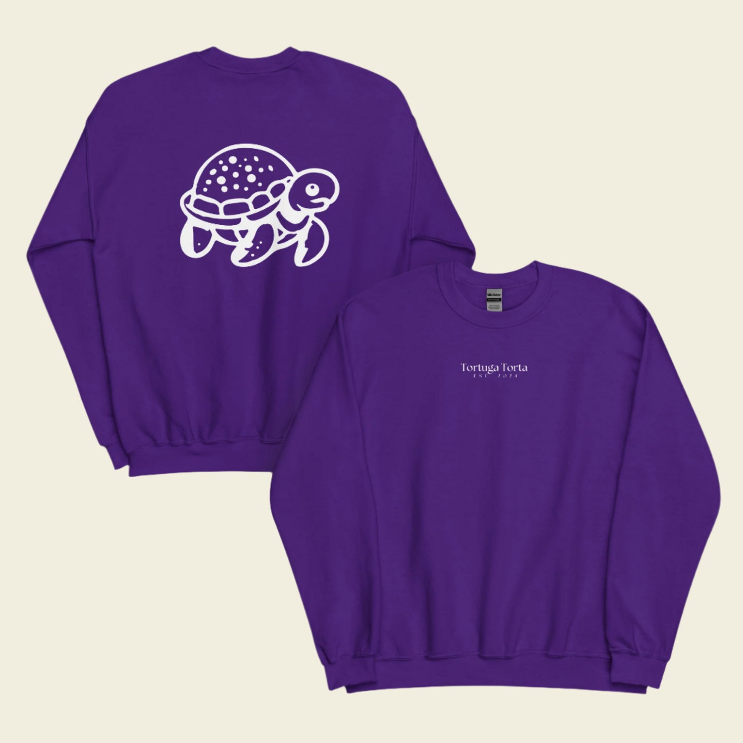 Tortuga Tortas White Logo Sweatshirt