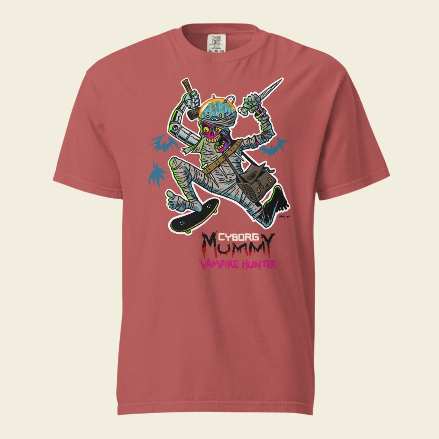 Mostyn T-Shirt Cyborg Mummy Vampire Hunter