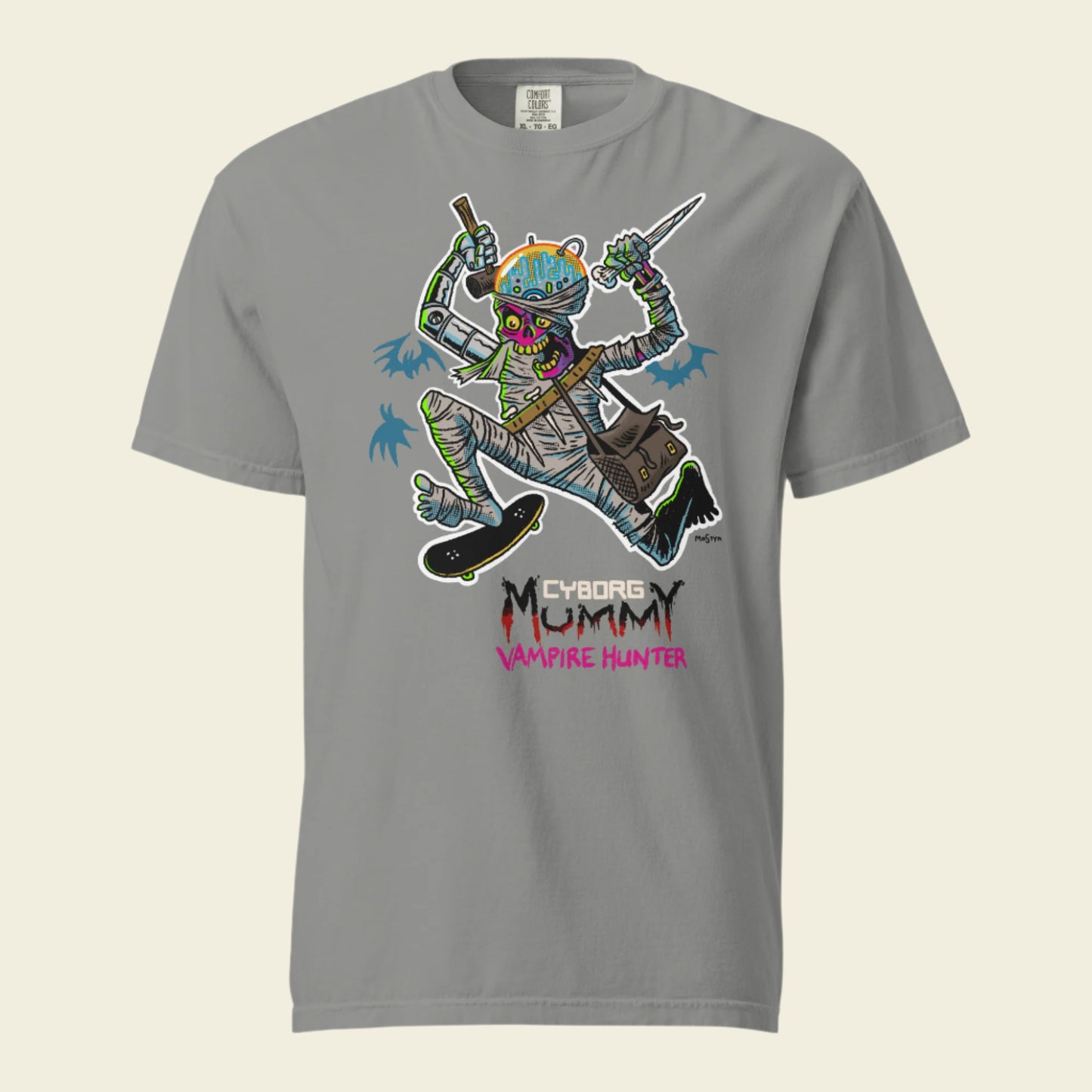 Mostyn T-Shirt Cyborg Mummy Vampire Hunter