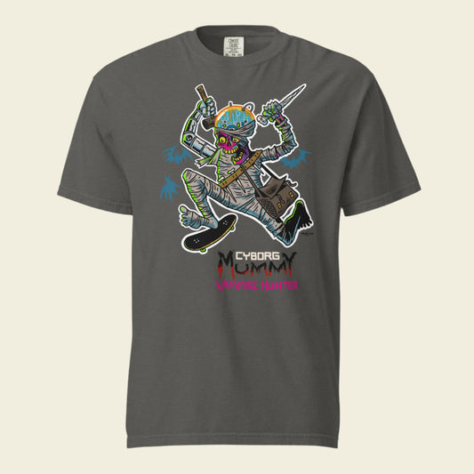 Mostyn T-Shirt Cyborg Mummy Vampire Hunter