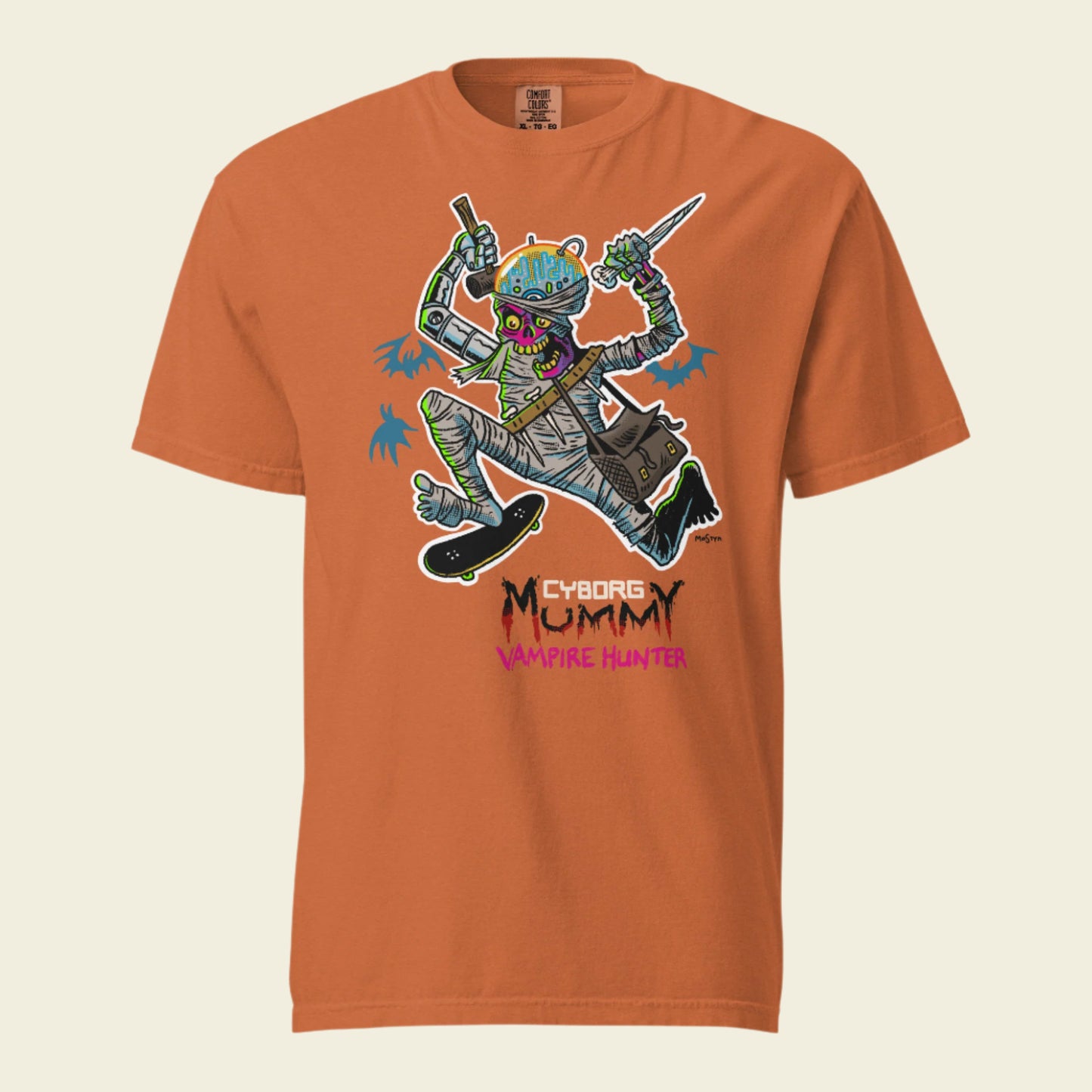 Mostyn T-Shirt Cyborg Mummy Vampire Hunter