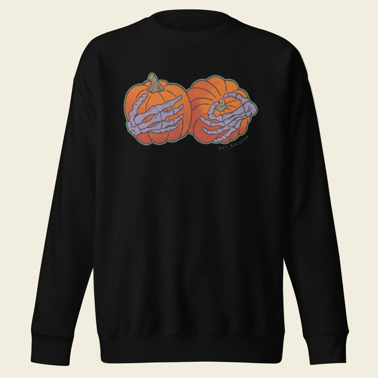 Guy Salazar Crewneck Sweatshirt: Pumpkin Season