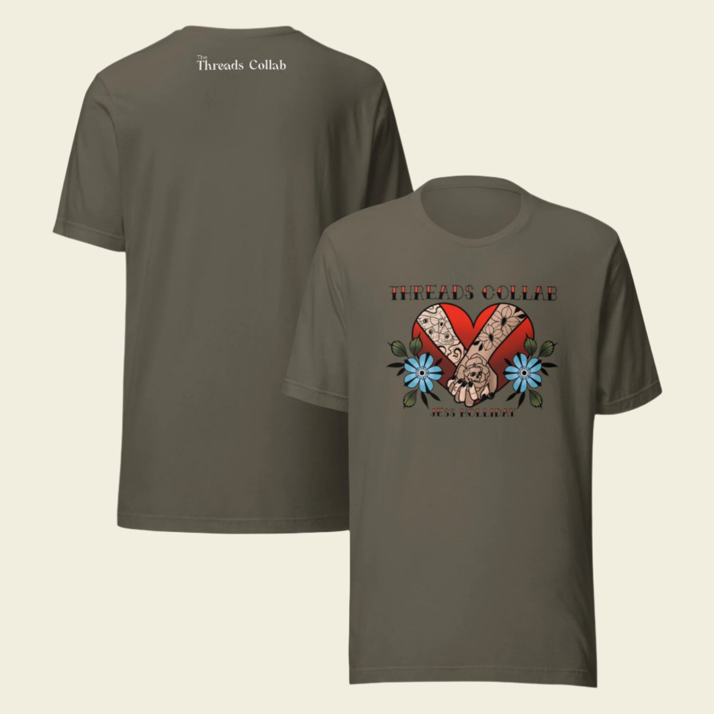 The Threads X Jess Holliday Collab: Tattooed Love T Shirt