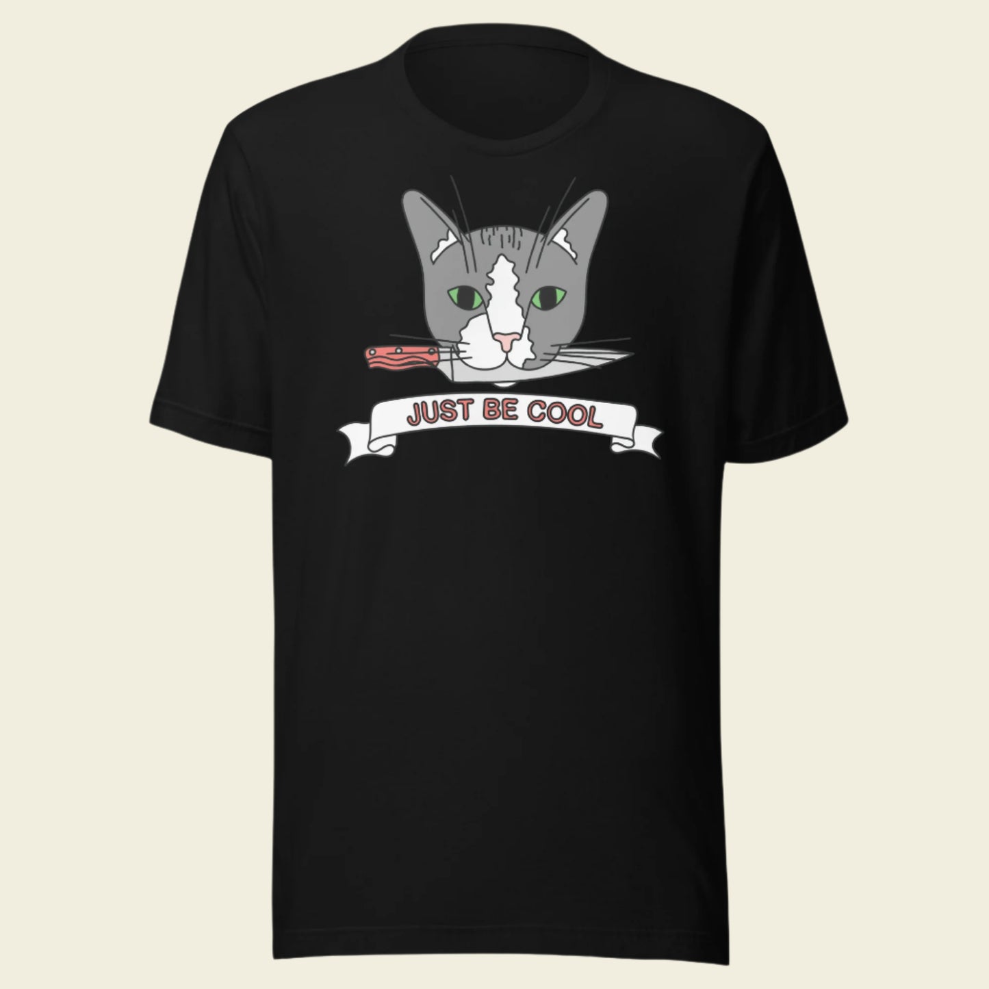 Sir Bonafarte T-Shirt "Knife Cat"