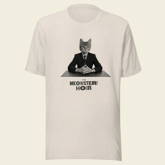 The Mystery Hour T-Shirt Meowstery Hour