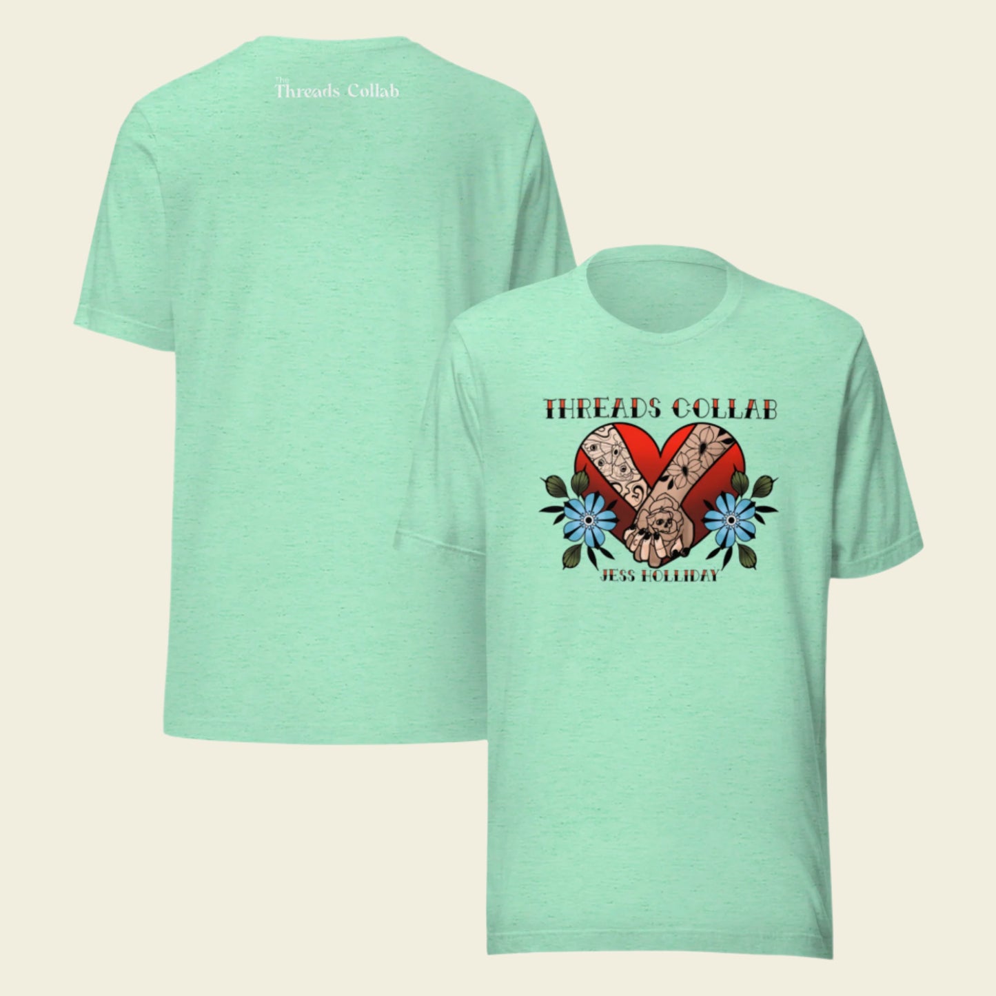 The Threads X Jess Holliday Collab: Tattooed Love T Shirt