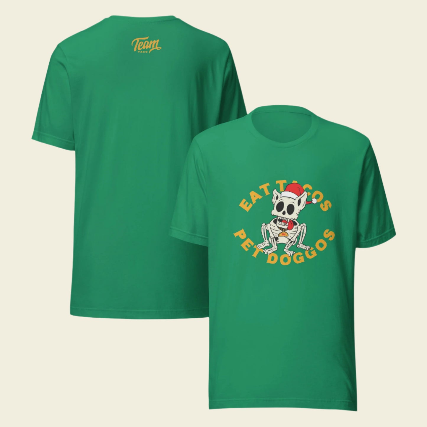 Team Taco T-Shirt X-Mas Taco Doggo