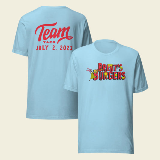 Team Taco Brent's Burgers T-Shirt 2023
