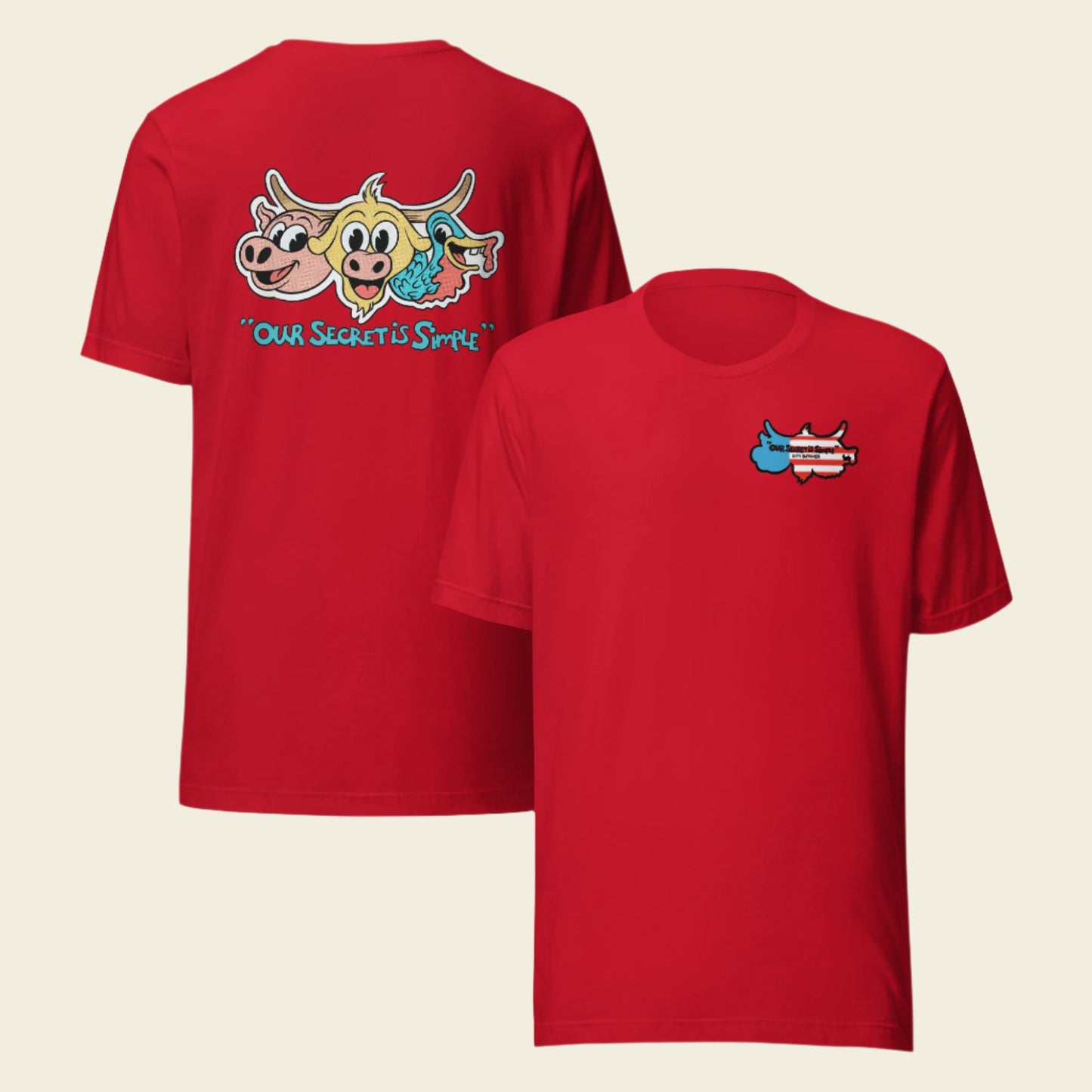 City Butcher T-Shirt (Our Secret is Simple)