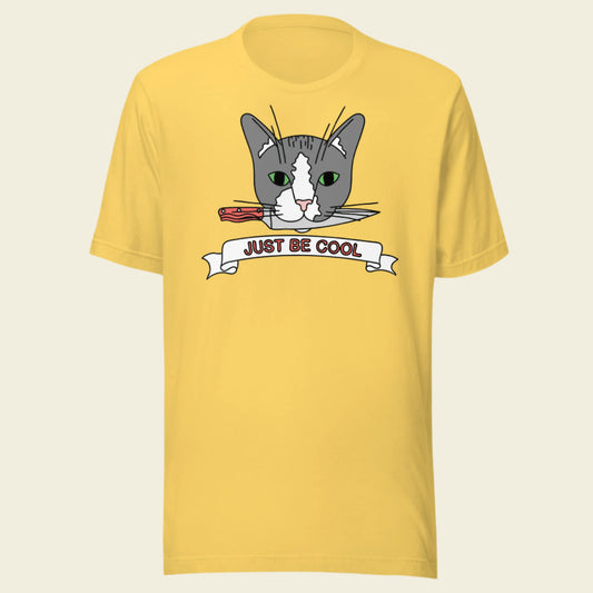Sir Bonafarte T-Shirt "Knife Cat"