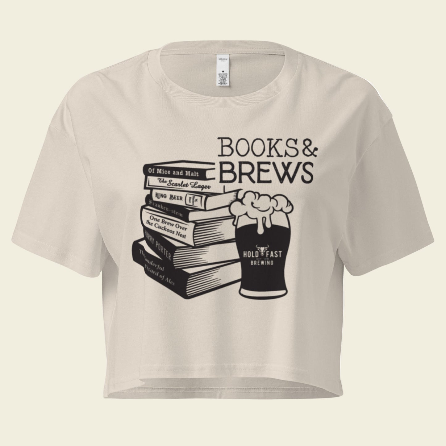 Books & Brews OG Logo Crop Top