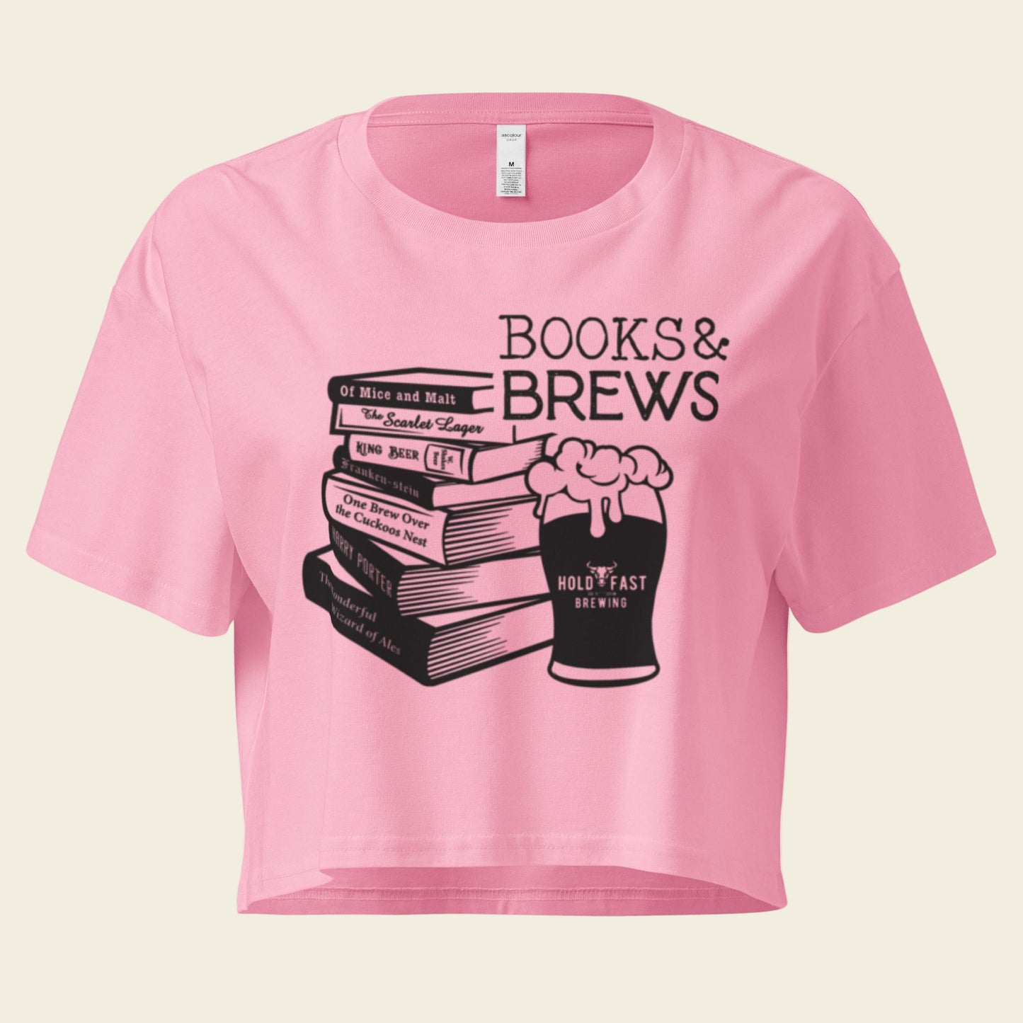 Books & Brews OG Logo Crop Top