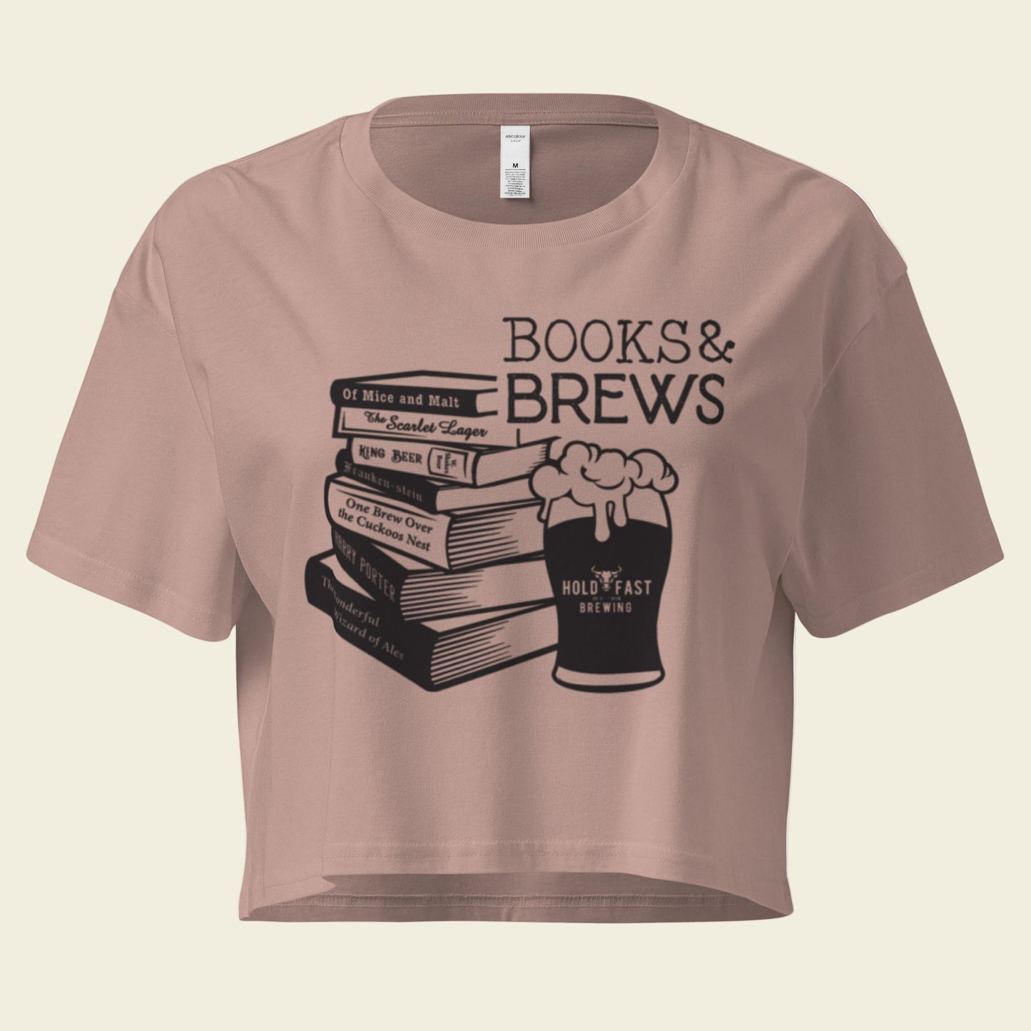 Books & Brews OG Logo Crop Top