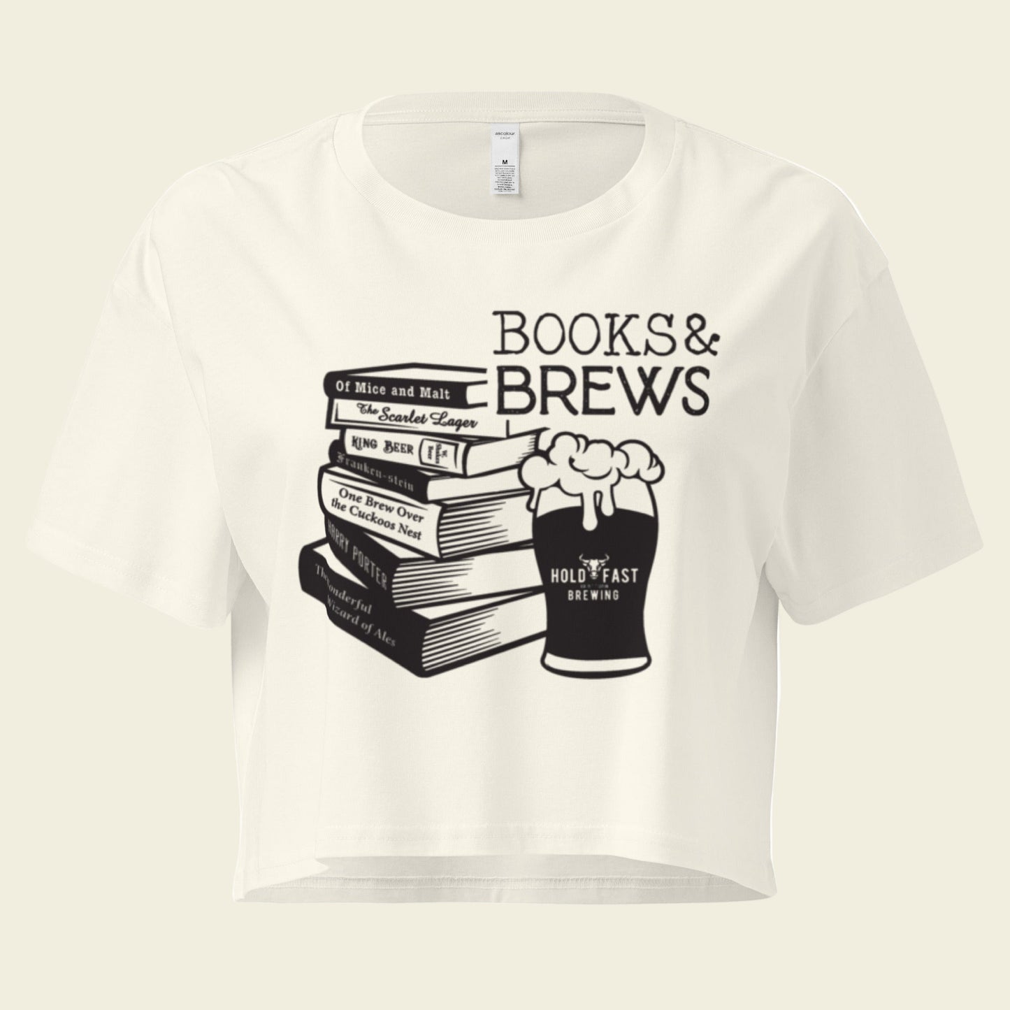 Books & Brews OG Logo Crop Top