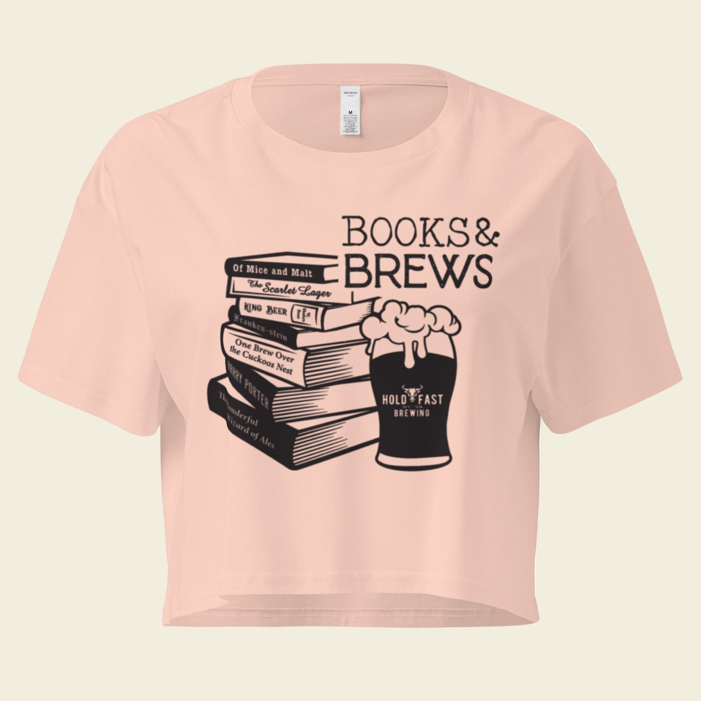 Books & Brews OG Logo Crop Top