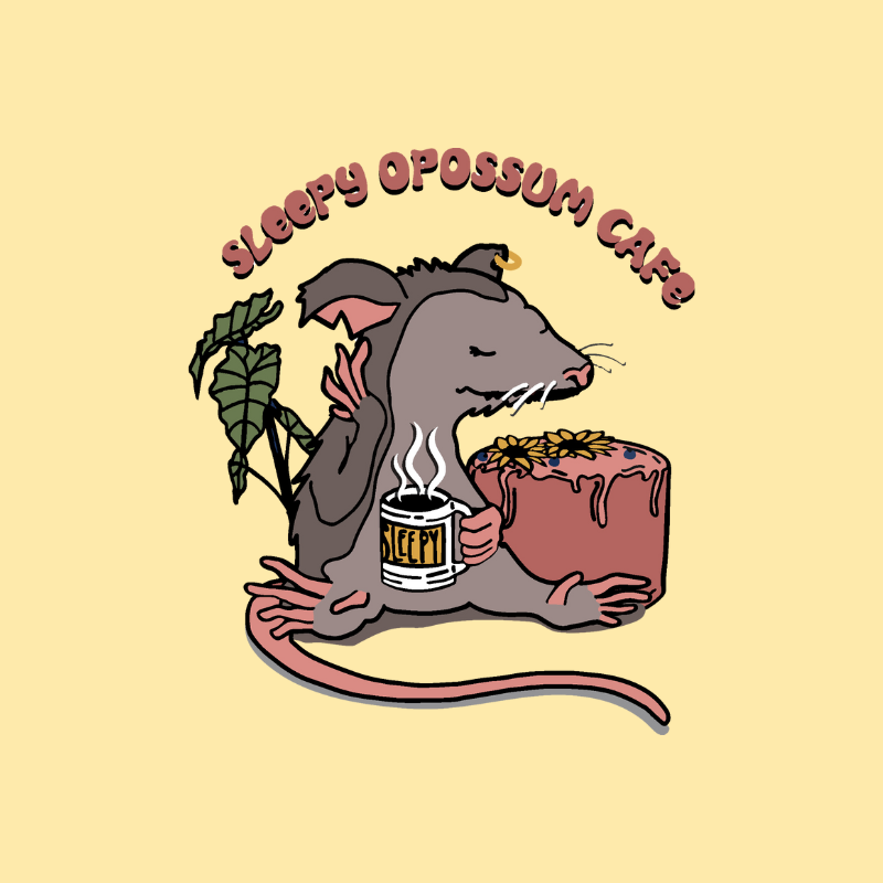 Sleepy Opossum Cafe