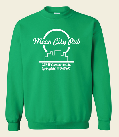 Moon City Pub Crewneck: Classic Logo