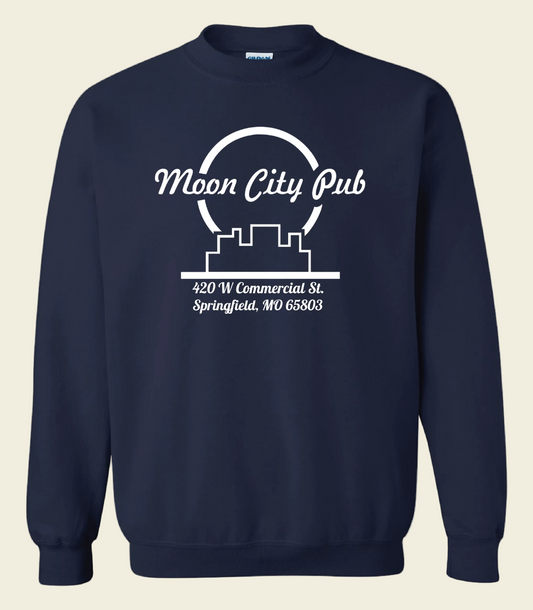 Moon City Pub Crewneck: Classic Logo