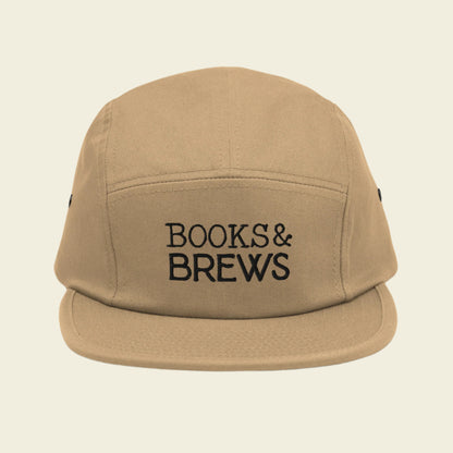 Books & Brews 5 Panel Cap