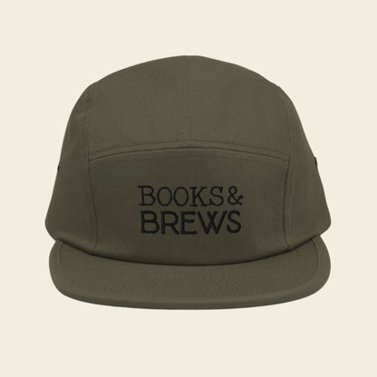 Books & Brews 5 Panel Cap