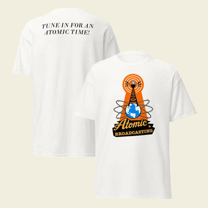 Atomic Broadcasting T-Shirt - Lance Sawyer Design