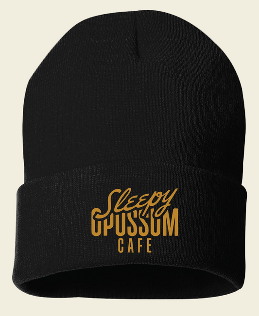 Sleepy Opossum Beanie