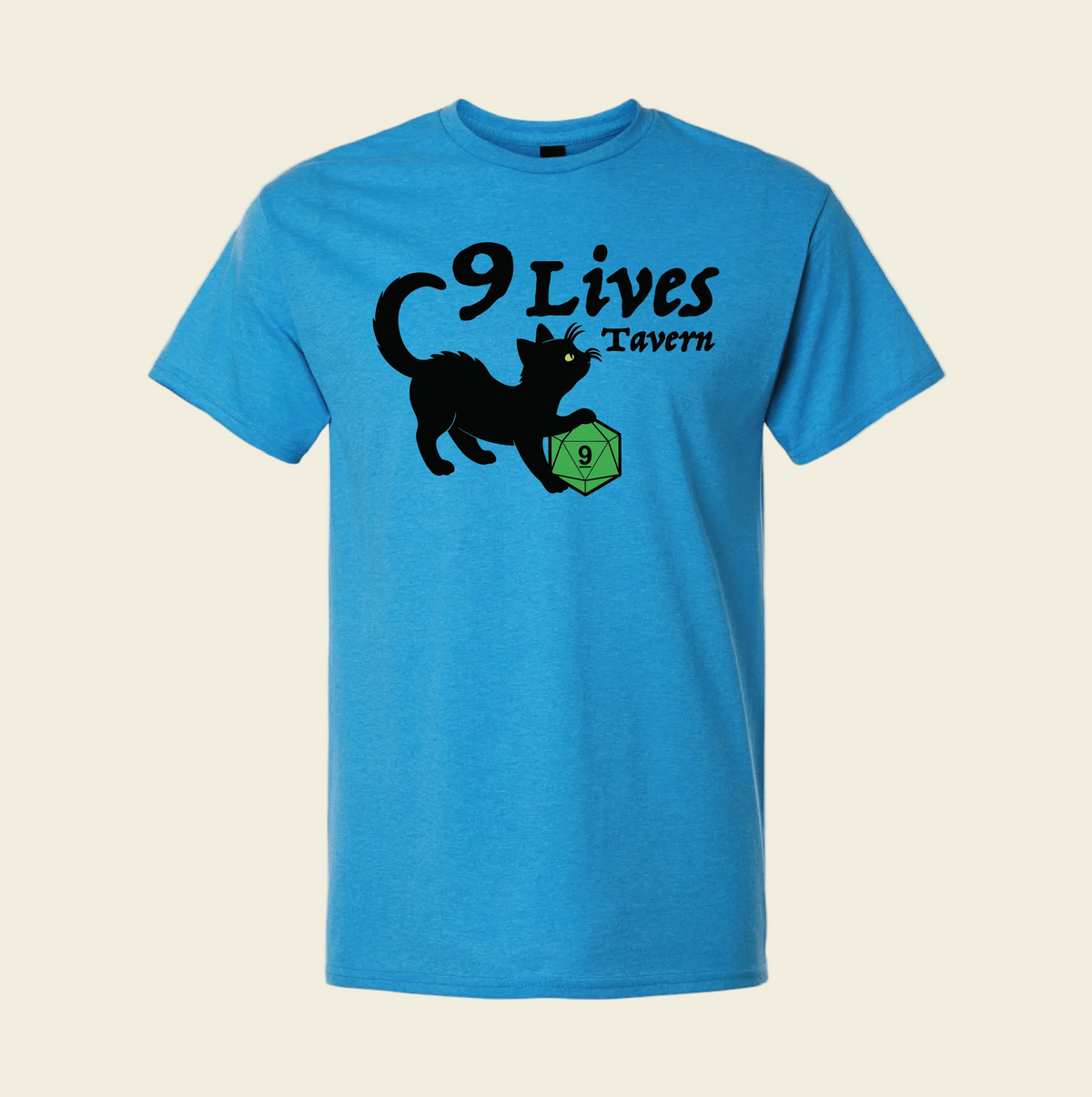 9 Lives Tavern T-Shirt: Classic Logo