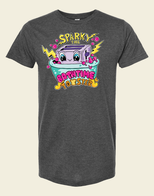 Hey ThisGuyDoesArt T-Shirt: Sparky the Bathtime Toaster