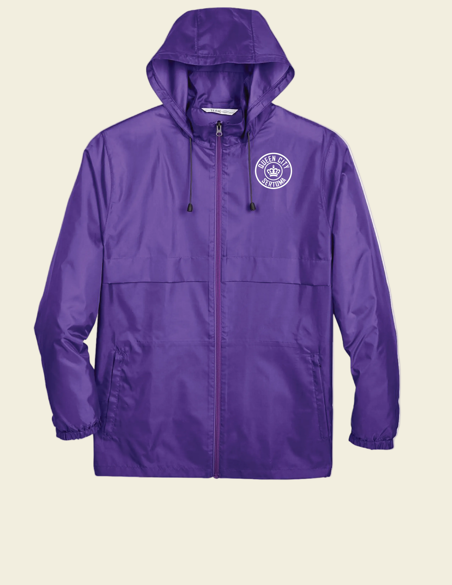 QCS Embroidered Light Rain Jacket